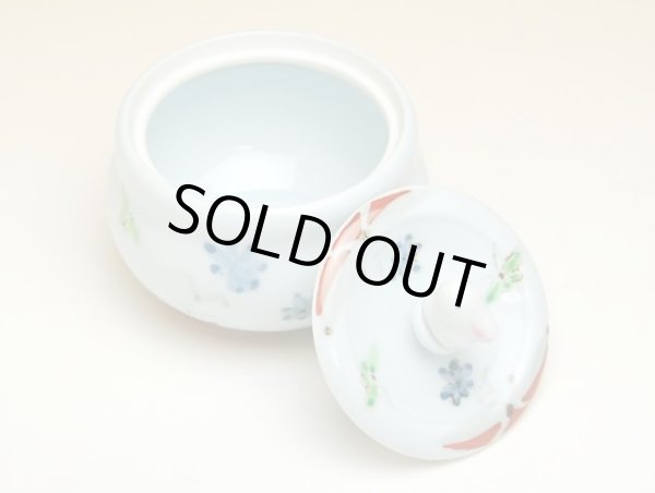 画像2: 色彩小花うさぎ 蓋物 (2)