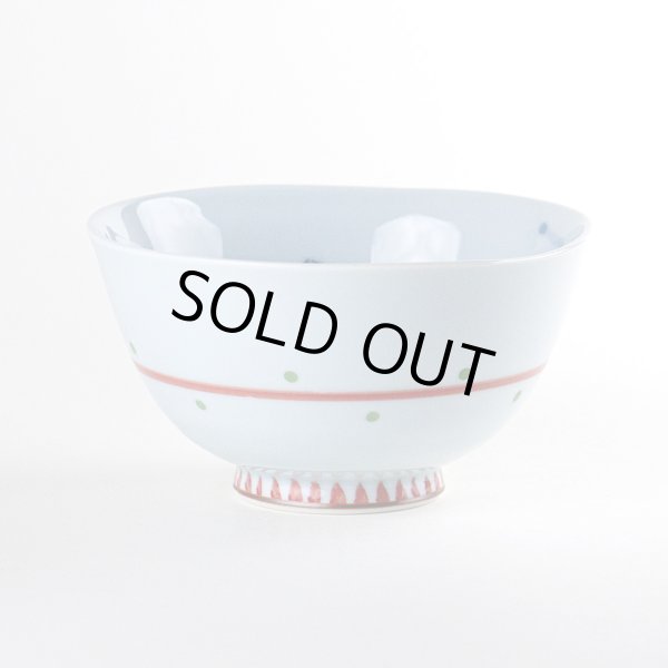 【名入れ・名前入り】夢ふくろう（赤）茶碗