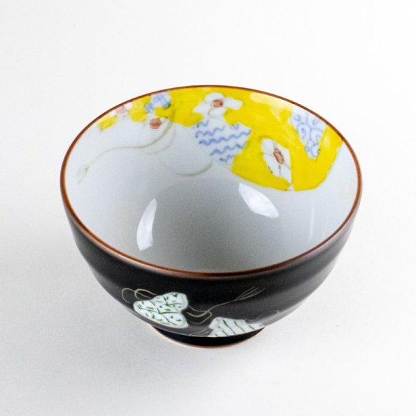 画像2: 六瓢色彩（緑） 茶碗 (2)