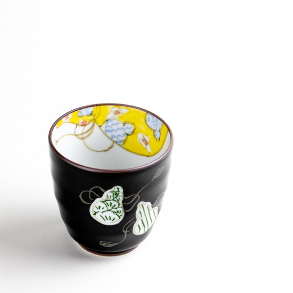 画像4: 六瓢色彩(緑) 湯呑 (4)