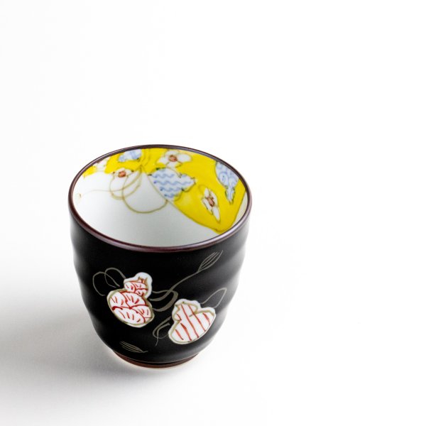 画像4: 【名入れ・名前入り】六瓢色彩（赤） 湯呑 (4)