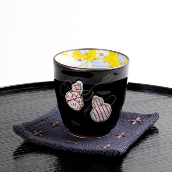 画像8: 【名入れ・名前入り】六瓢色彩（赤） 湯呑 (8)