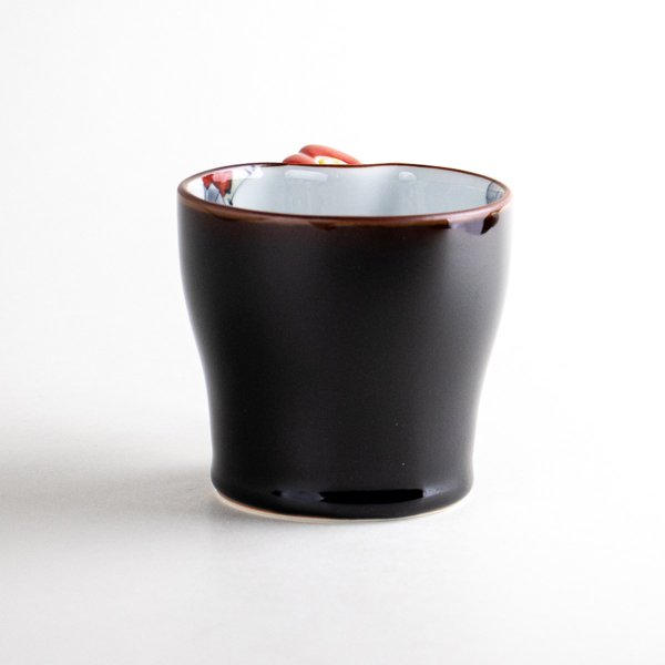 画像3: 【名入れ・名前入り】花絵蒔(赤) マグカップ (3)