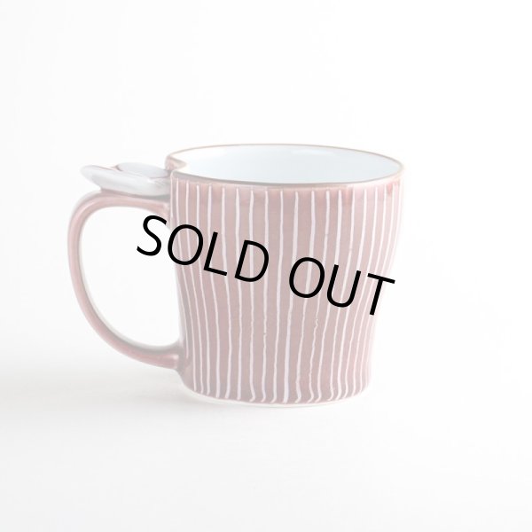 画像2: しら糸(赤) マグカップ (2)