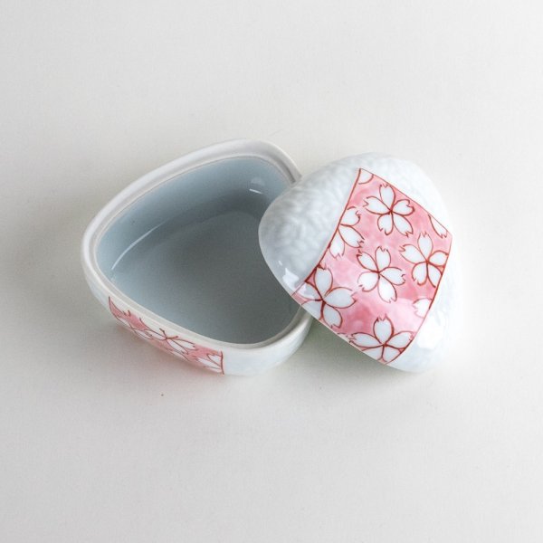 画像3: おにぎり（桜）　蓋物 (3)