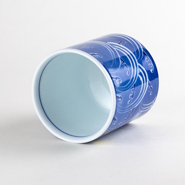 画像3: 青海白波 (特大)湯呑 (3)