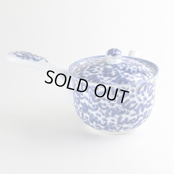 画像3: 淡彩唐草 U急須 (3)