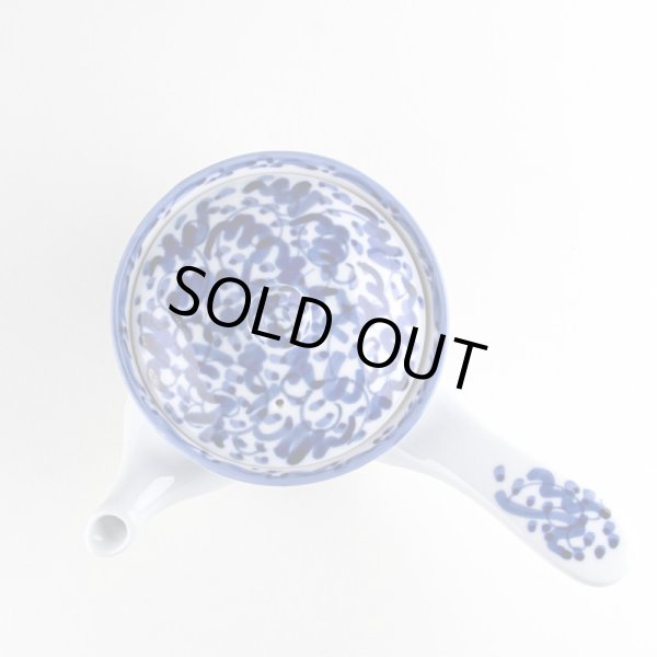 画像4: 淡彩唐草 U急須 (4)