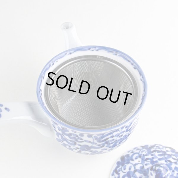 画像5: 淡彩唐草 U急須 (5)