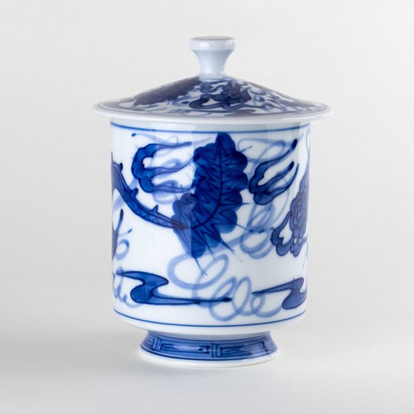 画像3: 富龍（特大）蓋付湯呑 ※寿司湯のみ並にかなり大きいです (3)