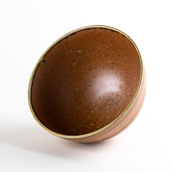 画像5: 香澄(茶) お茶漬け碗(大き目の茶碗です) (5)