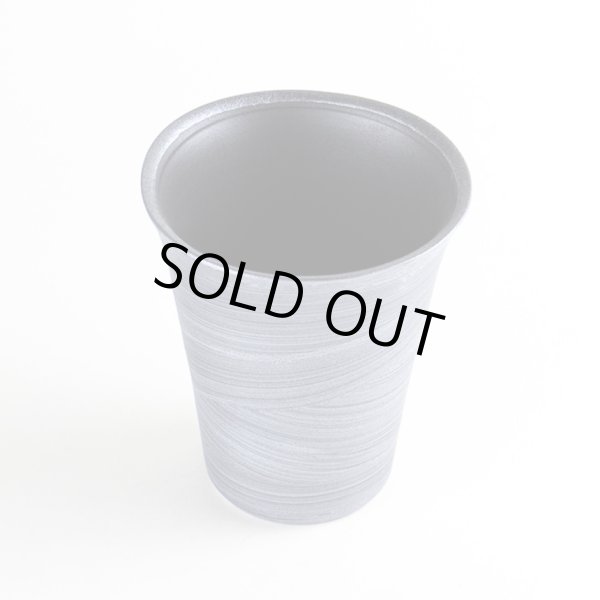 画像2: 【名入れ・名前入り】星河 銀彩フリーカップ (2)