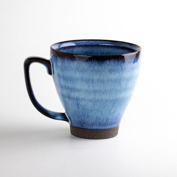 画像2: 遊野 （青）マグカップ (2)