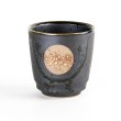 香澄（黒）　特大湯呑