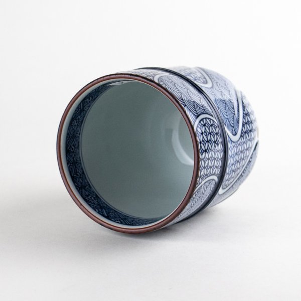 画像3: 地紋織り (特大)湯呑 (3)