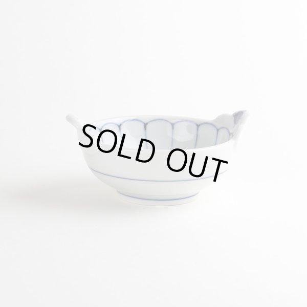 画像2: 菊割青海波 手付小付 (2)