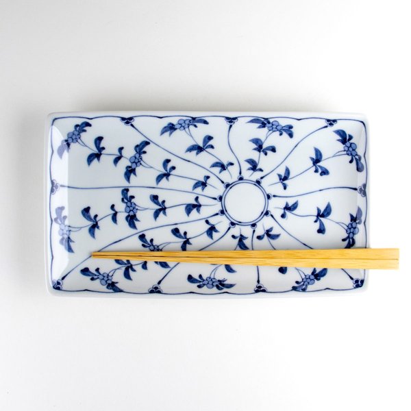 画像6: 割草花 焼皿 (6)