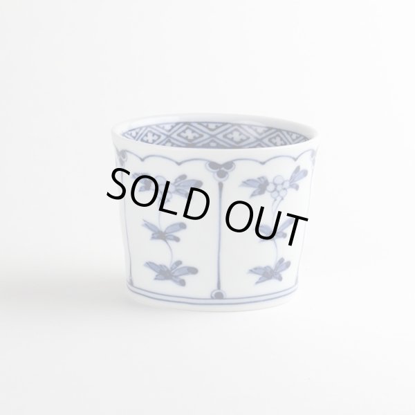 割草花 そば猪口