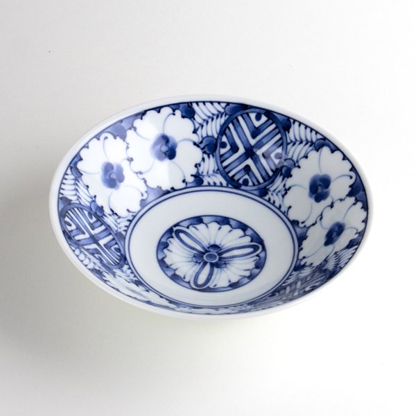 画像2: 青花紋 多用鉢 (2)