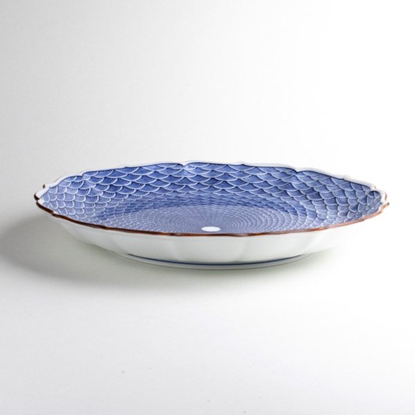 画像3: 青海波 8寸皿 (3)