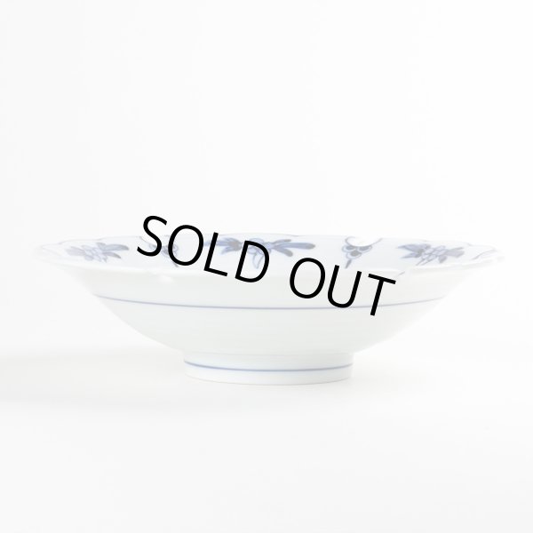 画像2: 割草花兎紋 雪輪多用皿 (2)