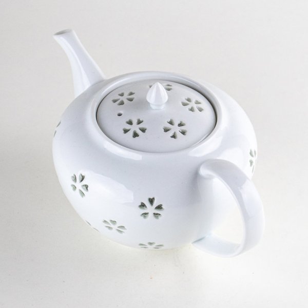 画像2: 水晶彫花詰 Uポット (2)