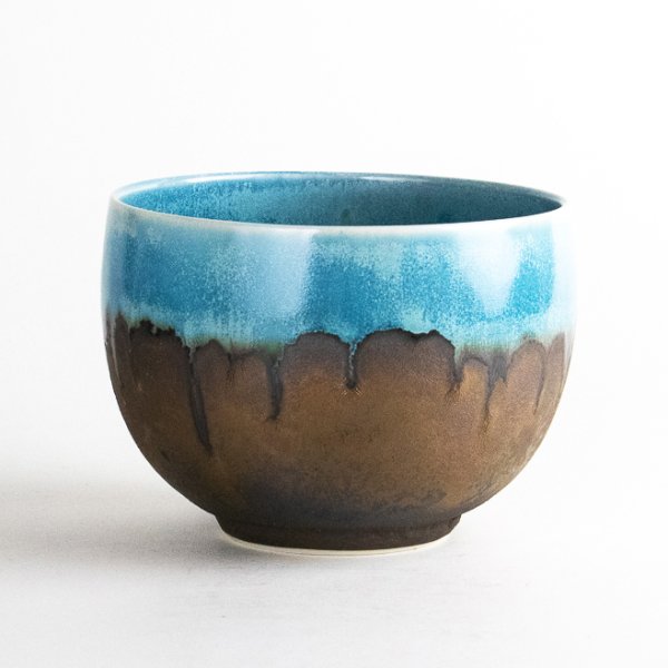 晴天　丸抹茶碗（木箱入）