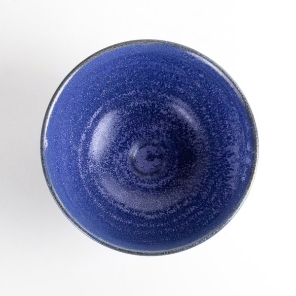 画像4: 瑠璃結晶　抹茶碗（木箱入） (4)