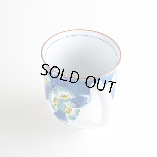 画像4: 花集い（青） マグカップ (4)