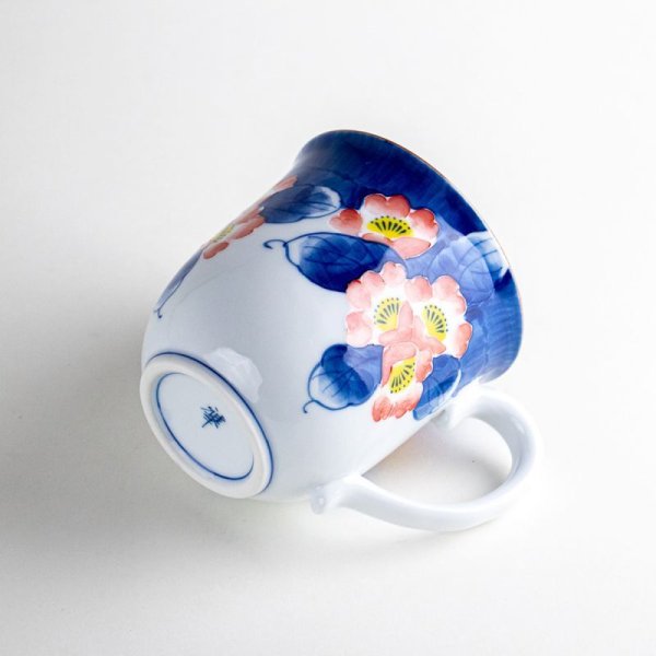 画像5: 花集い(赤) マグカップ (5)