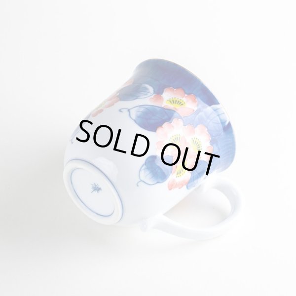 画像5: 花集い（赤） マグカップ (5)