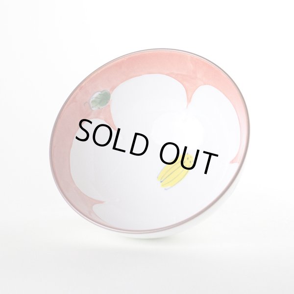 画像4: 恋つばき(赤) 茶碗 (4)