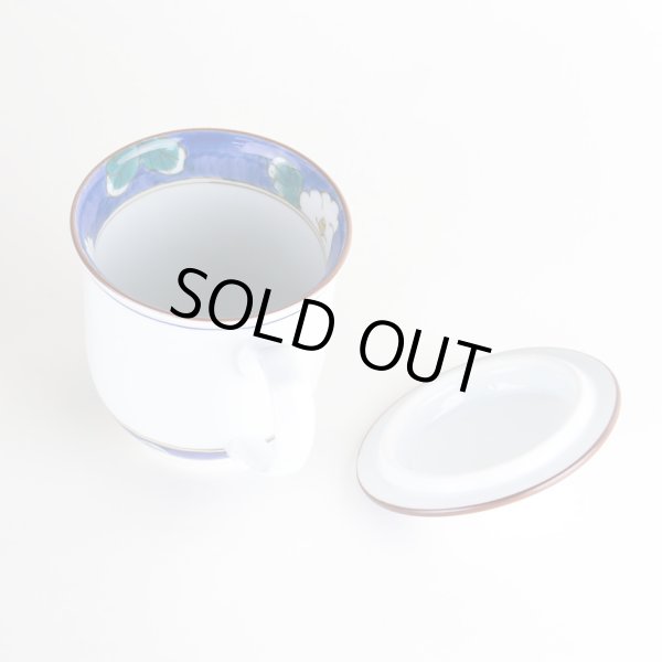 画像4: 沙羅（青） 蓋付マグカップ (4)