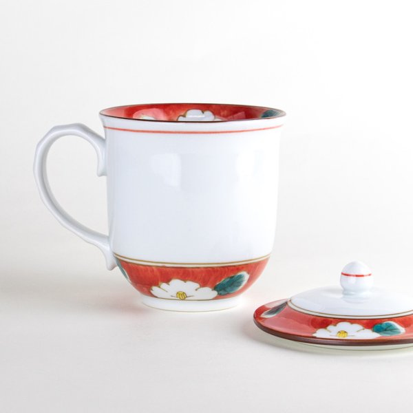 画像3: 【名入れ・名前入り】紗羅(赤) 蓋付マグカップ (3)