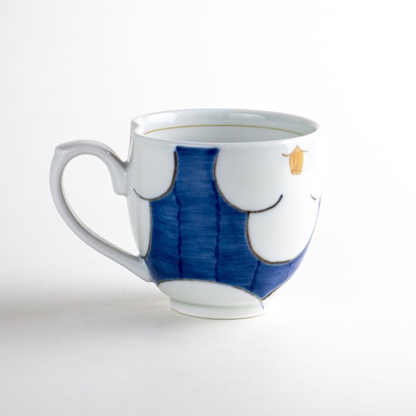 画像2: ひだまり(青) マグカップ (2)
