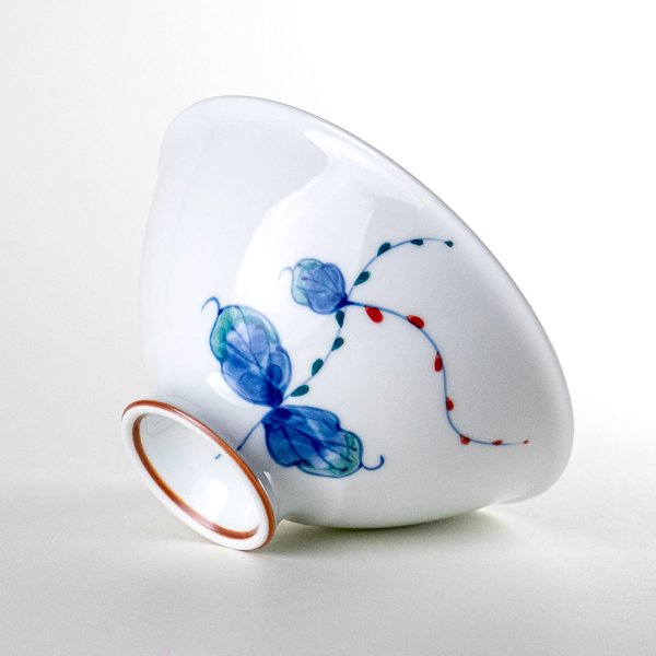 画像4: 水引き草(大) 茶碗 (4)