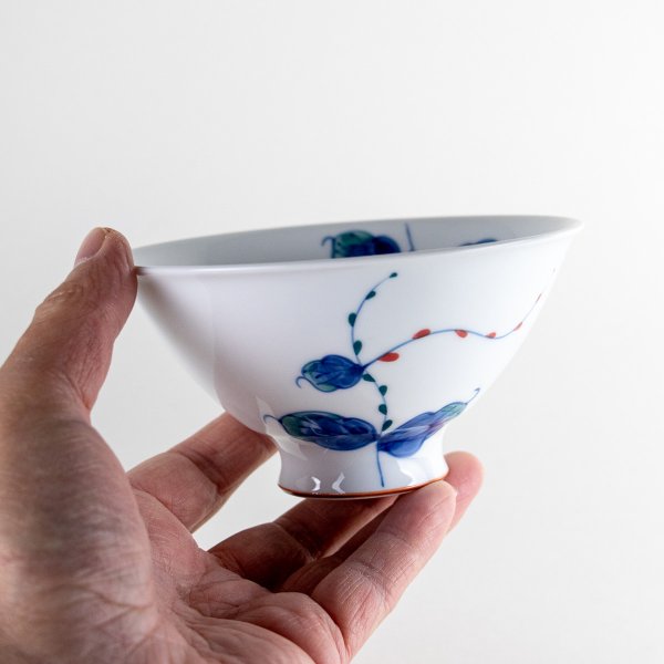 画像5: 水引き草(大) 茶碗 (5)