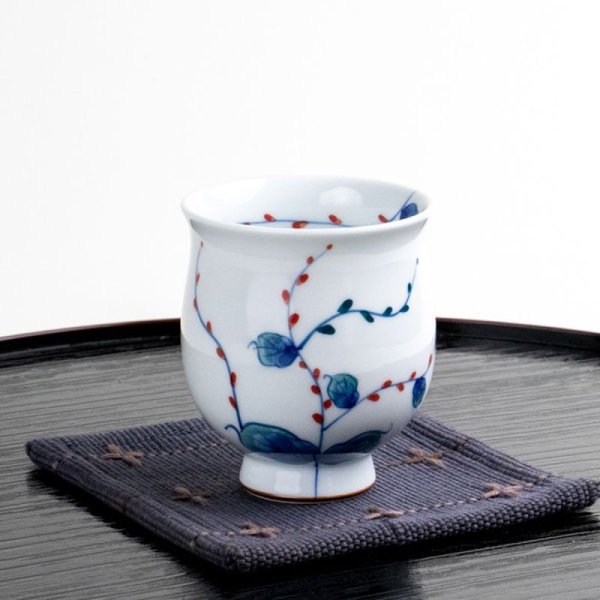 画像6: 【名入れ・名前入り】水引き草(小) 湯呑 (6)