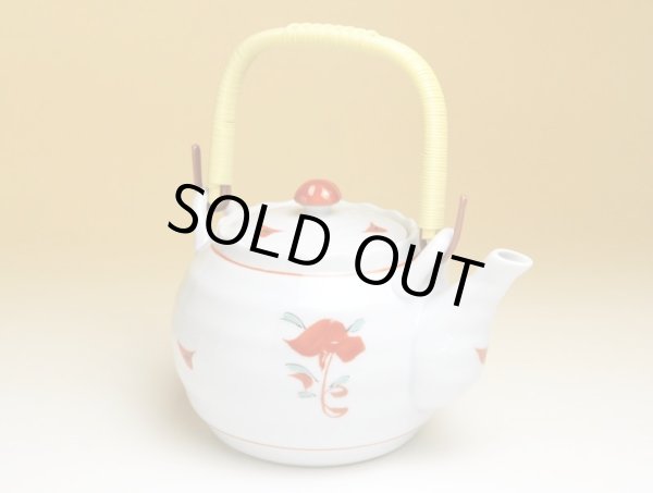 画像2: 錦万歴 U4号土瓶 (2)