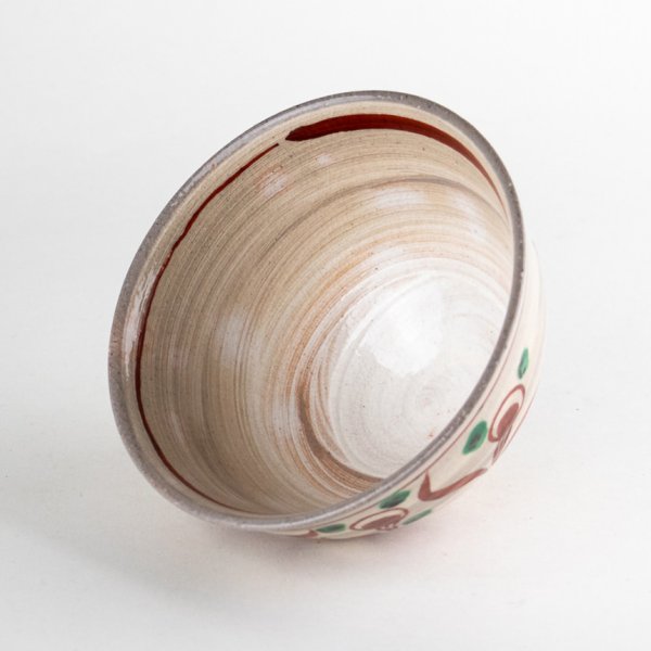 画像5: 赤絵万暦 抹茶碗 （木箱入） (5)