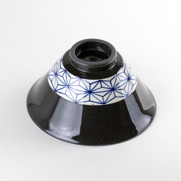 画像3: 【名入れ・名前入り】絵麻(青) 茶碗 (3)