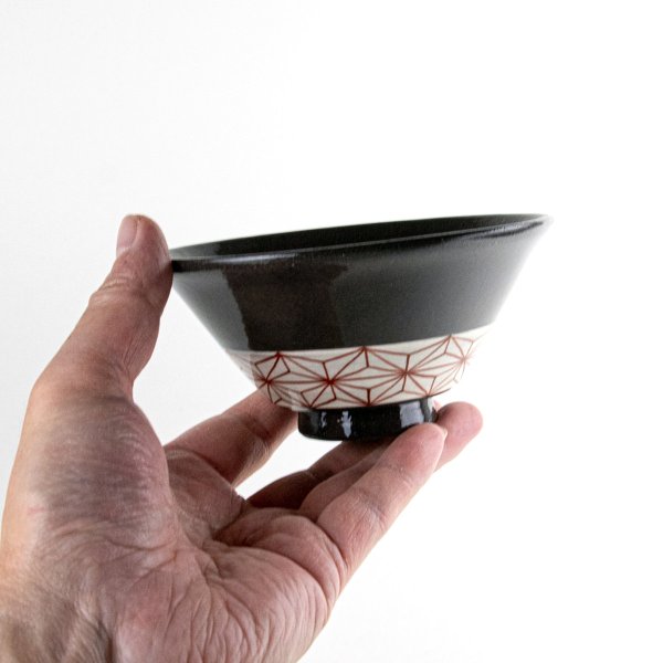 画像6: 【名入れ・名前入り】絵麻(赤) 茶碗 (6)