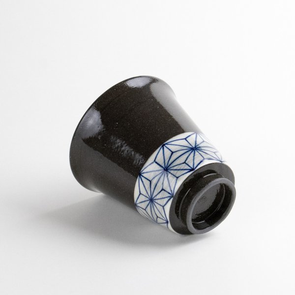 画像3: 【名入れ・名前入り】絵麻（青） 湯呑 (3)