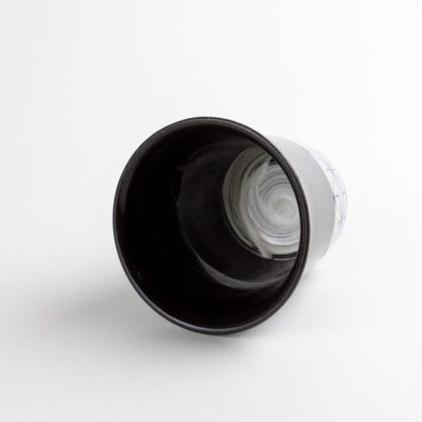 画像4: 【名入れ・名前入り】絵麻（青） 湯呑 (4)