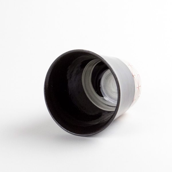 画像4: 絵麻（赤） 湯呑 (4)