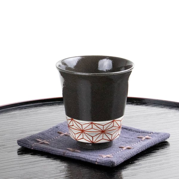 画像6: 絵麻（赤） 湯呑 (6)