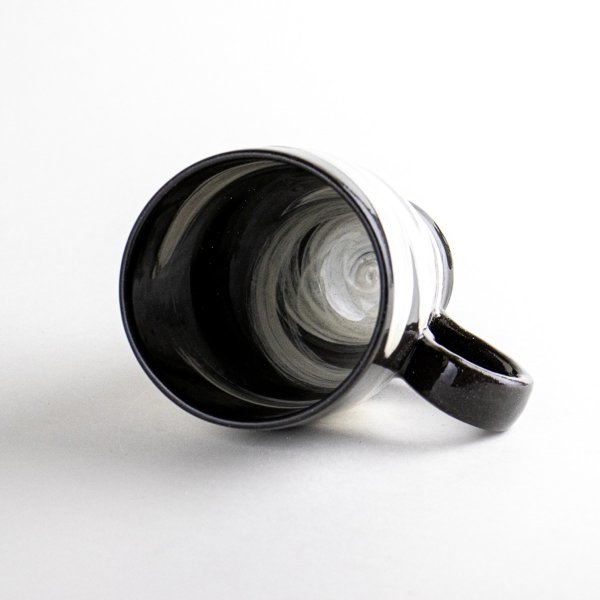 画像5: 【名入れ・名前入り】なると(黒)マグカップ (5)