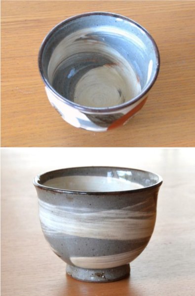 画像4: 刷毛椿 U急須茶器揃（化粧箱入） (4)