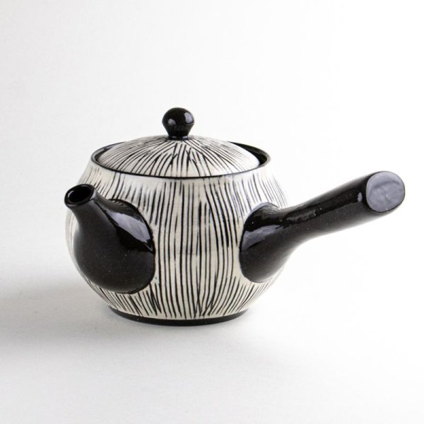 画像2: 線彫 U急須 (2)