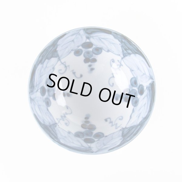 画像3: 渕濃ぶどう(青)茶碗 (3)